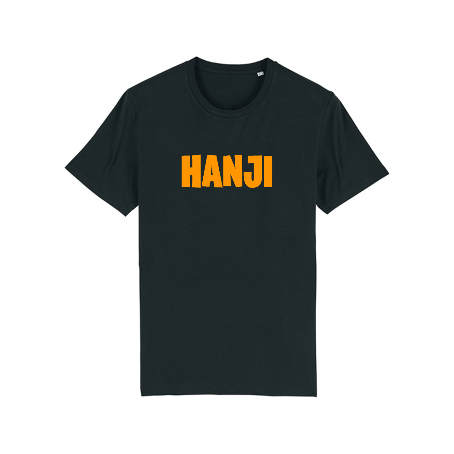 HANJI TEE X BLACK / ORANGE