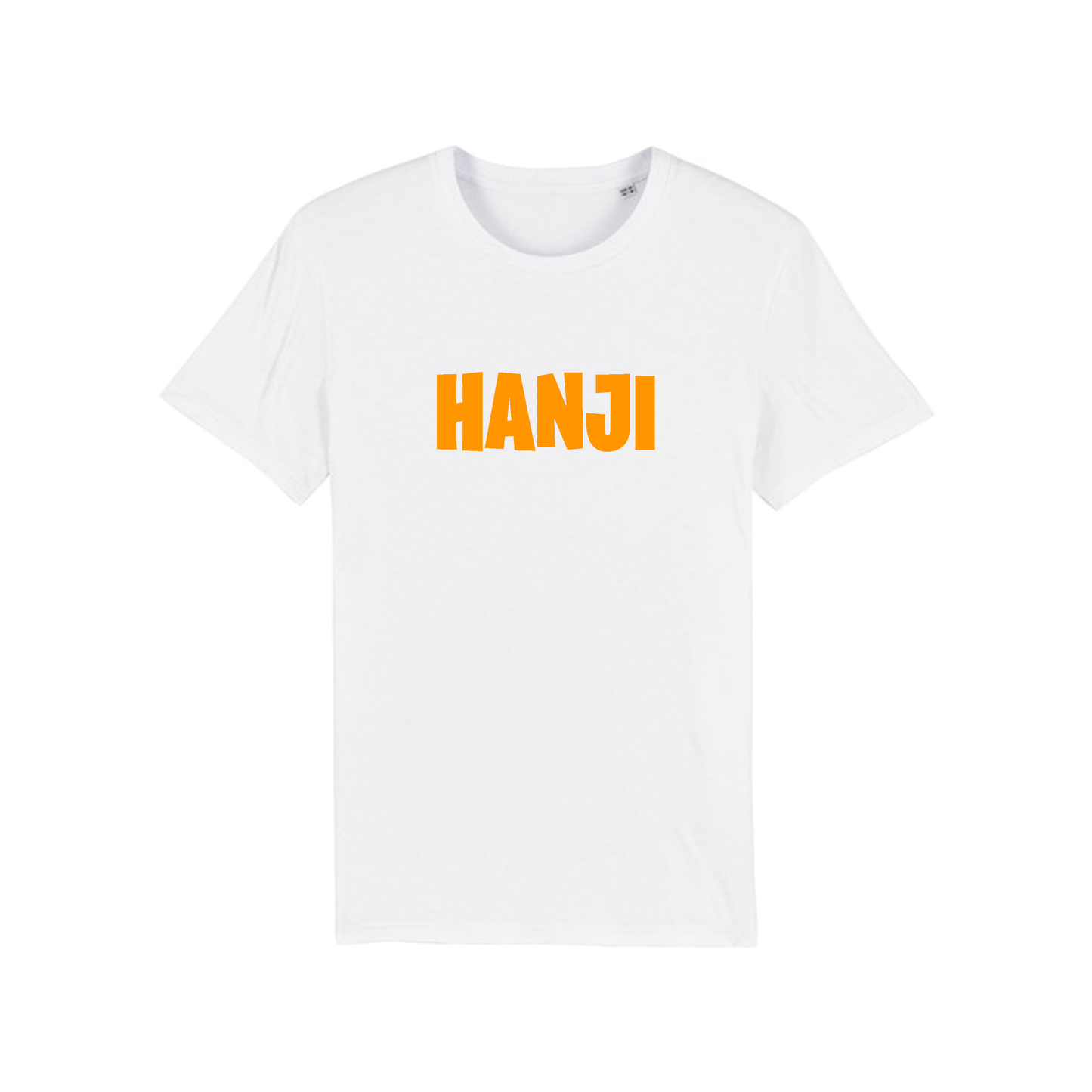 HANJI TEE X WHITE / ORANGE