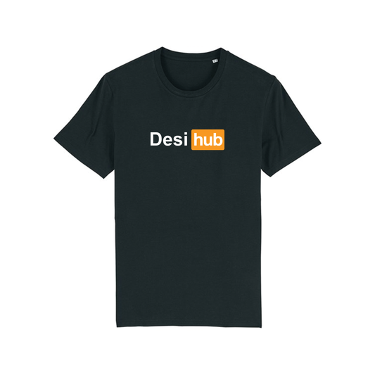 DESI HUB TEE X BLACK